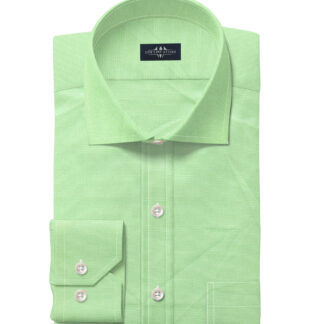 Green men dress shirt