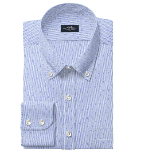 Blue Men Dress Shirt