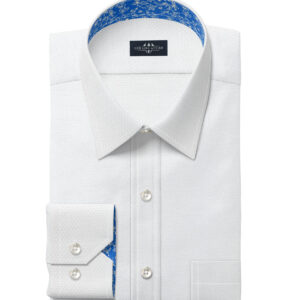 White Doby weave Men’s Dress Shirt