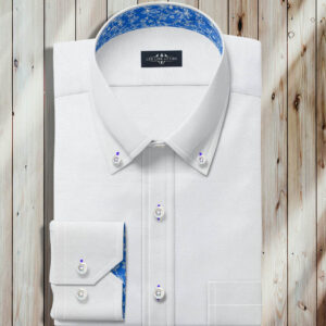 mens white dress shirt twill