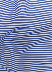 Black And Blue Stripe Fabric, Custom Dress Shirts