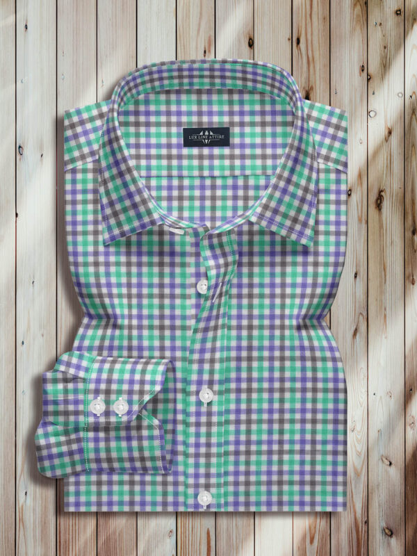 dress shirts-Multi Micro Herringbone