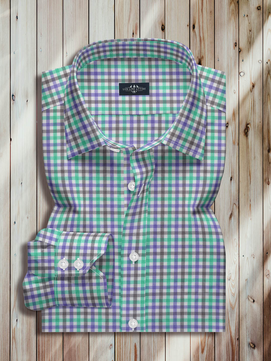 dress shirts-Multi Micro Herringbone