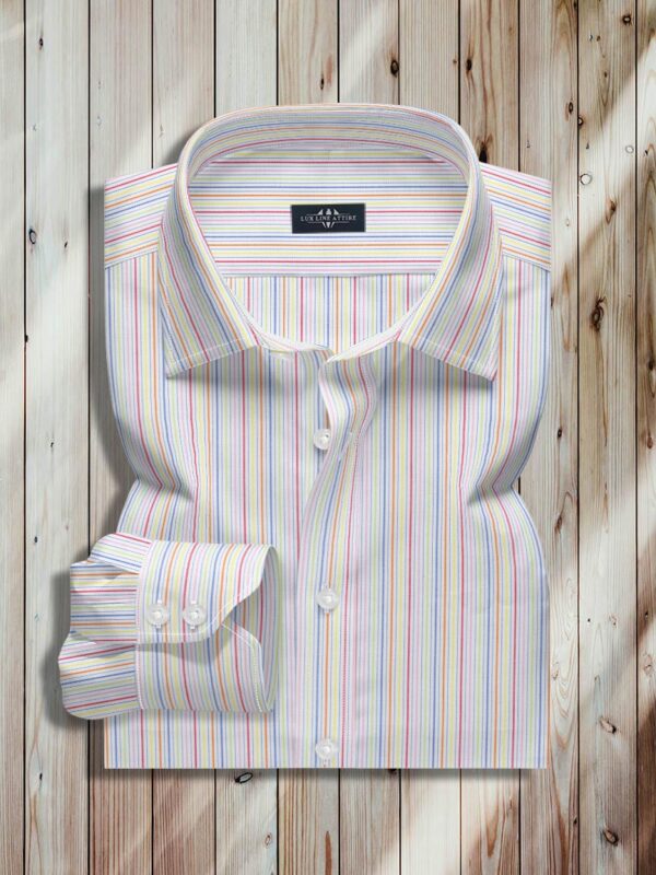 multi colored striped shirt, multi colour stripe shirt, multi coloured striped shirt, multi colored striped long sleeve shirt, multi colored striped long sleeve t shirt, mens multi colored striped shirt, multi color stripe shirt