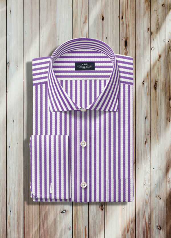 Purple Stripe dress shirts